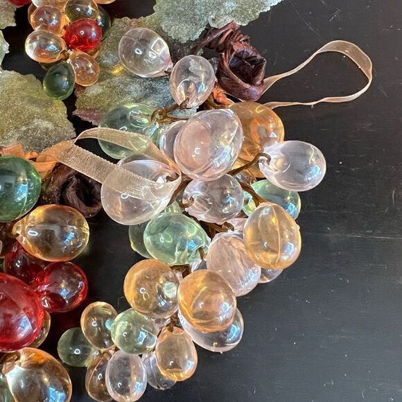 Vintage 1960’s acrylic lucite grape clusters set of 4 - Picture 16 of 16